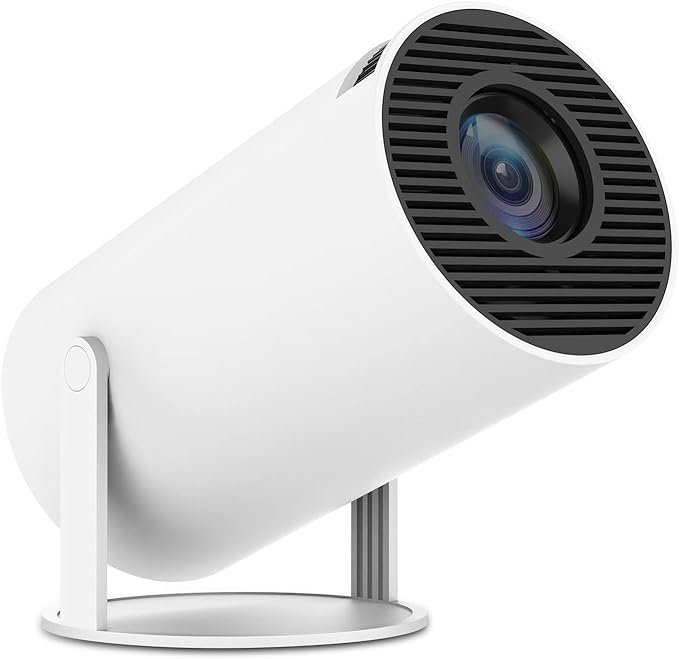 Krimostore 4K mini projector, portable WiFi 6 Android 11 movie projector — view 9