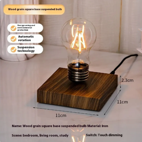 Levitating Bulb Desk Lamp