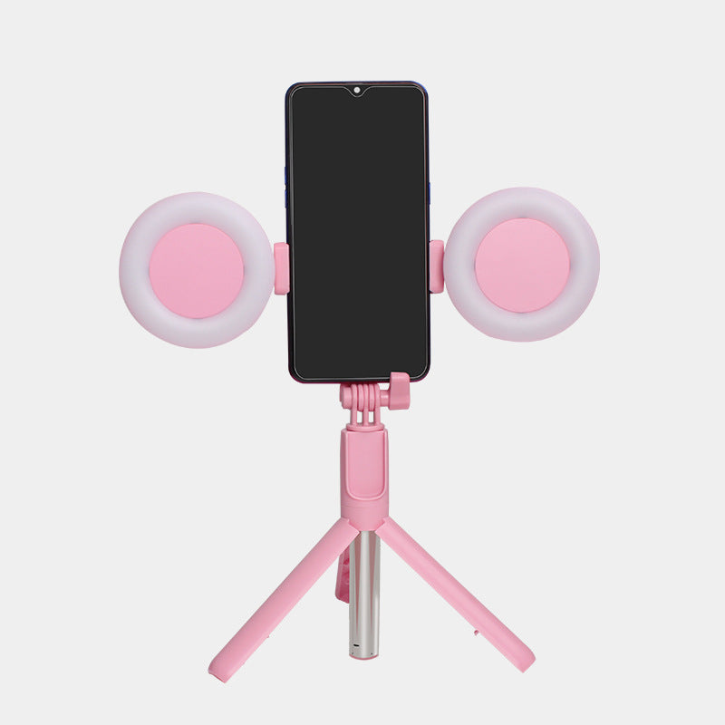 J861 Pro Selfie Stick with Dual LED & Tripod