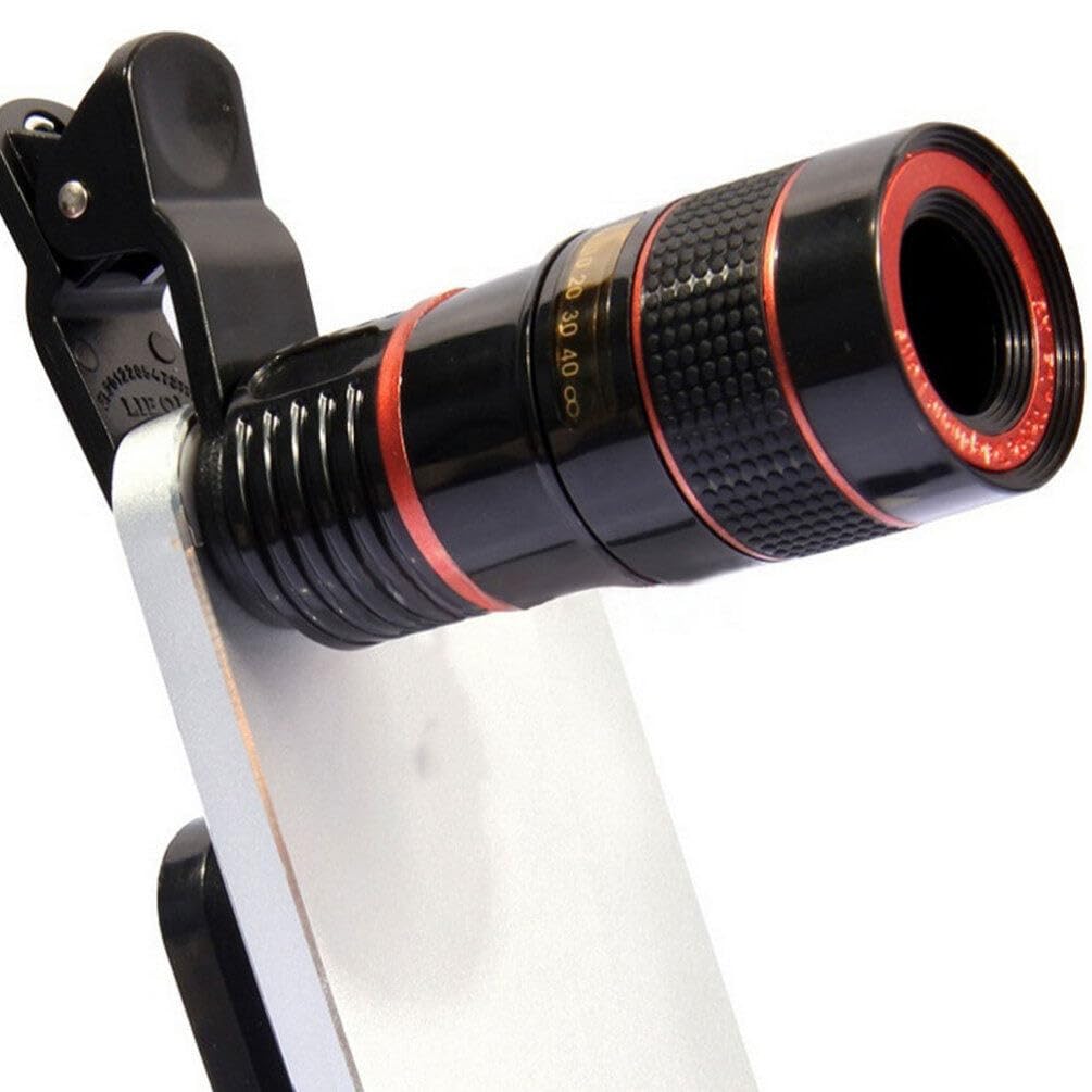 Krimostore MobiZoom 8X telephoto clip-on phone camera lens — view 1