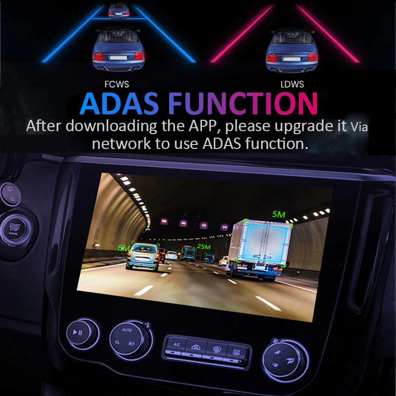 170° HD WiFi Dashcam with G-Sensor