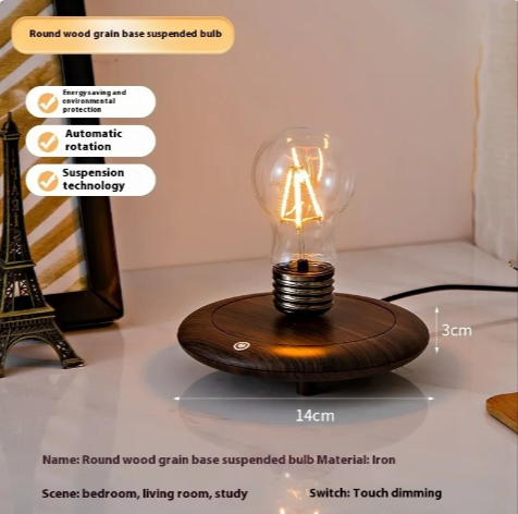 Levitating Bulb Desk Lamp